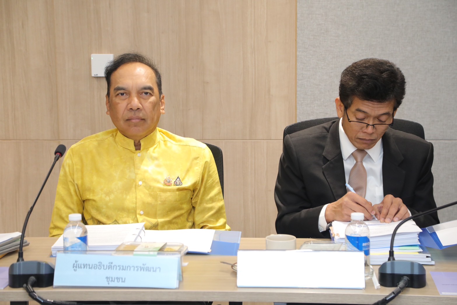 พช. ร่วมการประชุมคณะกรรมการบริหารสำนักงานส่งเสริมวิสาหกิจขนาดกลางและขนาดย่อม