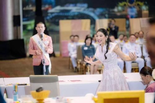 สมเด็จพระเจ้าลูกเธอ เจ้าฟ้าสิริวัณณวรี นารีรัตนราชกัญญา เสด็จเป็นองค์ประธานการประกวดผ้าลายพระราชทาน “ผ้าลายสิริวชิราภรณ์” และงานหัตถกรรม รอบตัดสิน ระดับประเทศ ประจำปี 2567