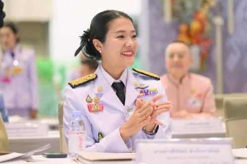 สมเด็จพระเจ้าลูกเธอ เจ้าฟ้าสิริวัณณวรี นารีรัตนราชกัญญา เสด็จเป็นองค์ประธานการประกวดผ้าลายพระราชทาน “ผ้าลายสิริวชิราภรณ์” และงานหัตถกรรม รอบตัดสิน ระดับประเทศ ประจำปี 2567